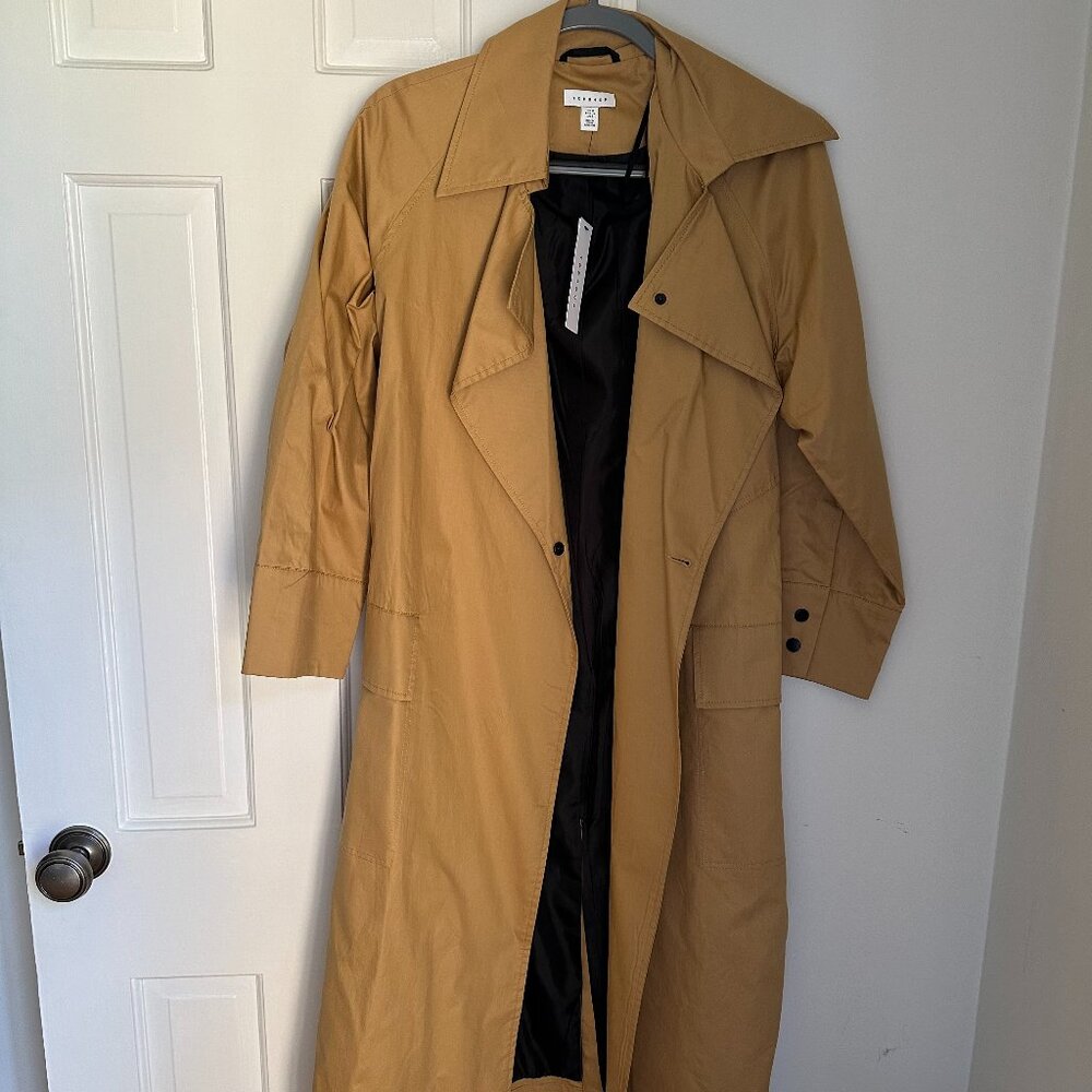 Topshop women’s trench coat - unworn with tags - Size 6
